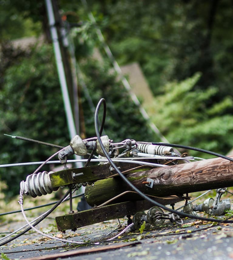 downed power line